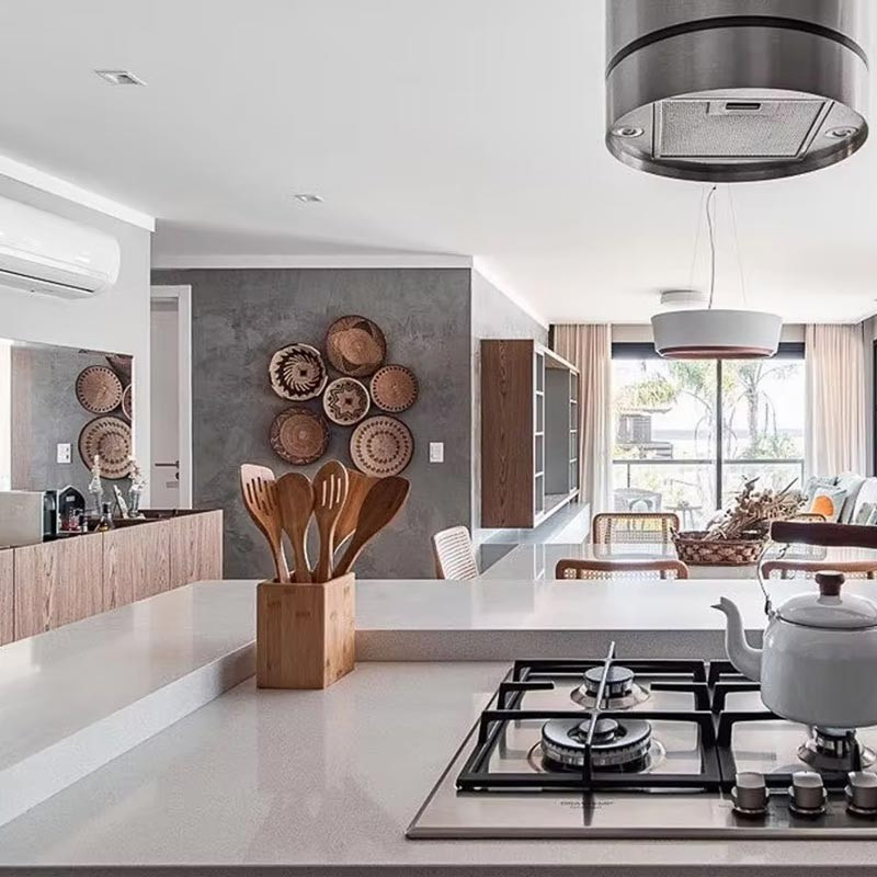 Plan de travail en Quartz Silestone® Blanco norte 14